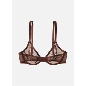 EUC CUUP BRAND PLUNG BRA 36G